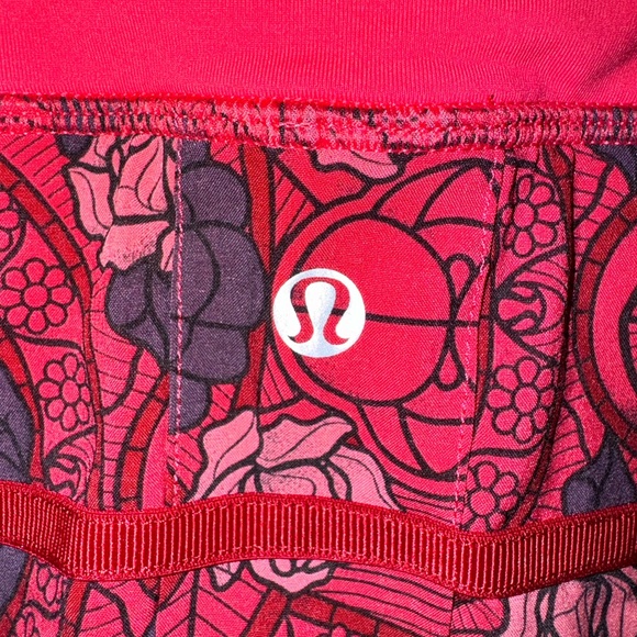 Lululemon Run Pace Setter Skirt in Prisma Multi Guava Lava Boom Juice Size 4. - Picture 5 of 15